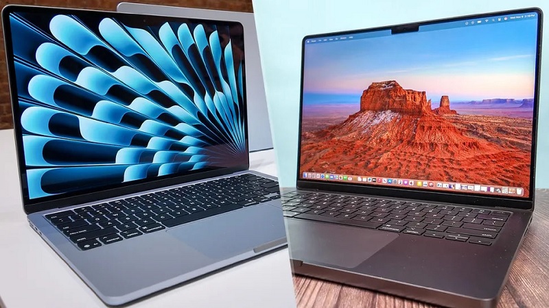 So sánh MacBook Air M4 và MacBook Pro M4 qua Cổng kết nối và tính linh hoạt