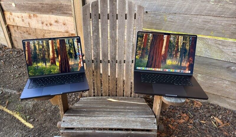 So sánh MacBook Pro M4 và MacBook Pro M3 qua màn hình