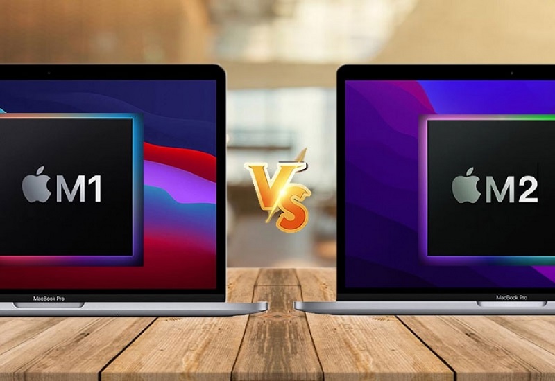 Một số mẫu MacBook sử dụng chip M1 và M2