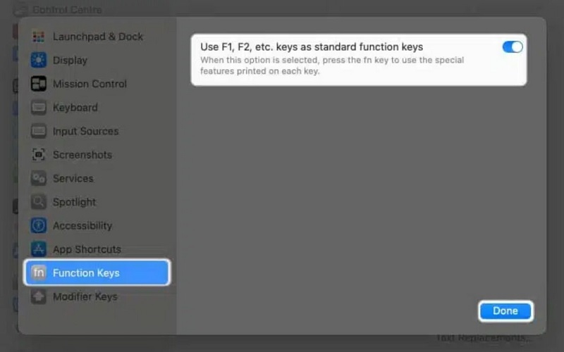 Cách bấm F5 trên MacBook đúng