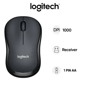 Chuột Không Dây Logitech Silent M220 (Đen)