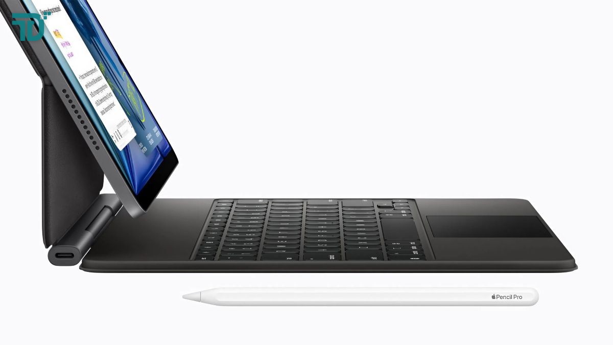 iPad Air 8 M4 với Apple Pencil Pro và Magic Keyboard - TuanDigi