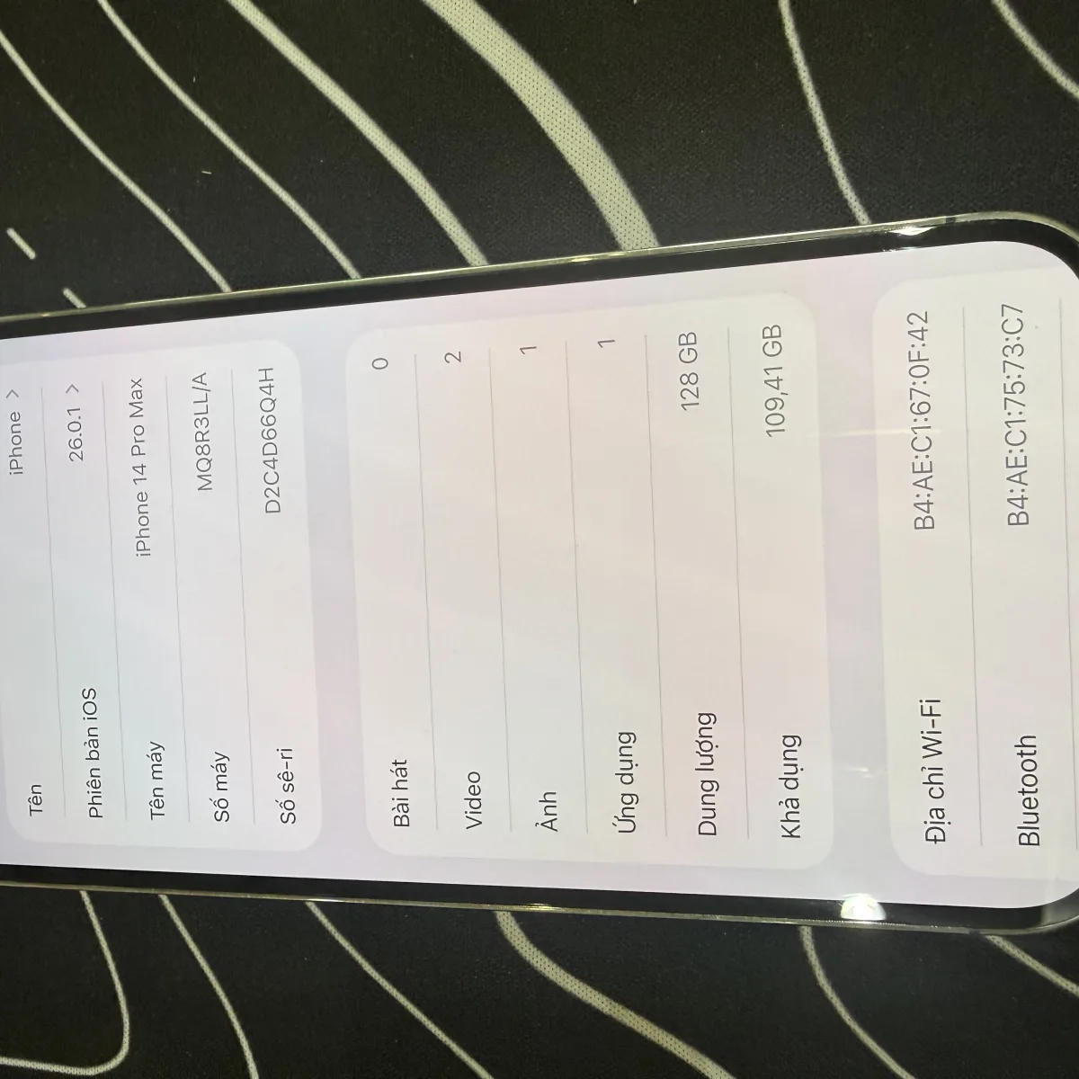 iphone-14-pro-max-128-tim-ll-98-pin-84-zin-3d7bad.webp Iphone 14 Pro Max 128 tím LL 98 pin 84 zin