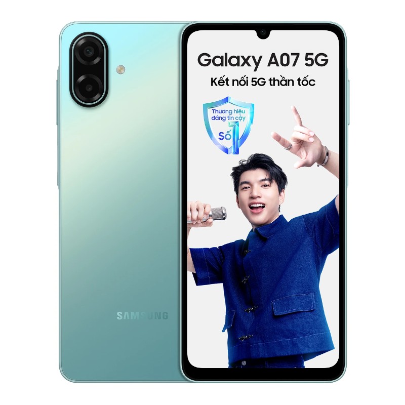 Samsung Galaxy A07 5G 4GB 128GB Chính hãng New ảnh 2 Samsung Galaxy A07 5G 4GB 128GB chính hãng giá tốt tại TuanDigi TP.HCM - ảnh 2
