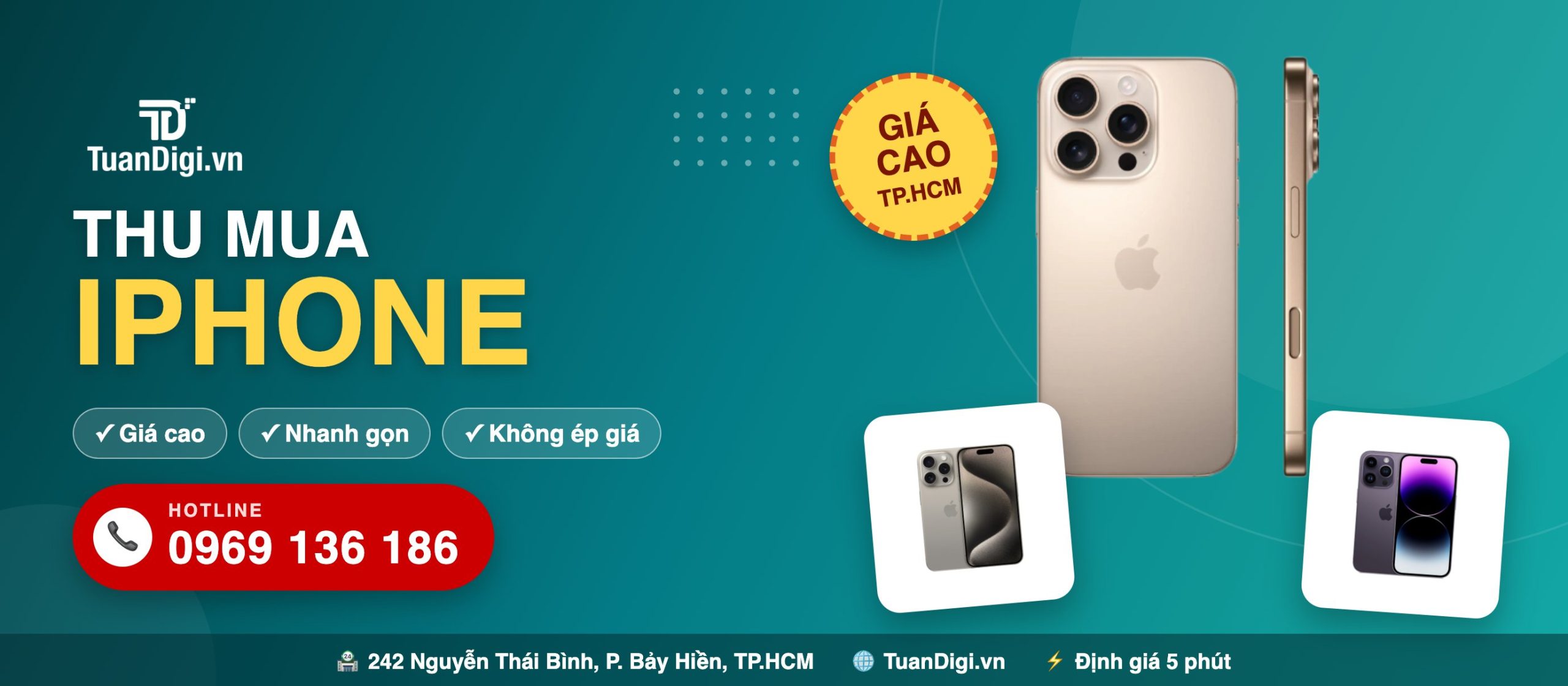 Thu mua iPhone cũ giá cao tại TP.HCM