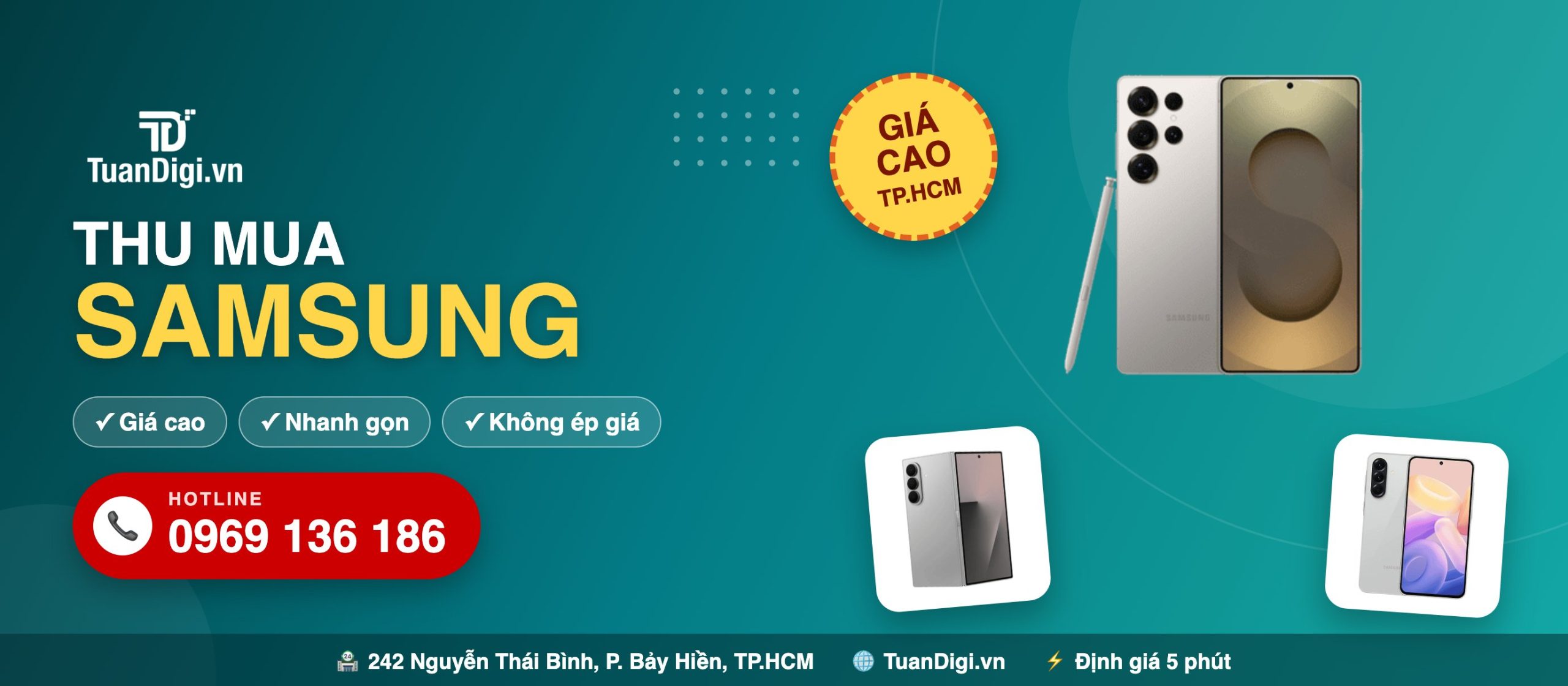 Thu mua Samsung cũ giá cao TP.HCM Thu mua điện thoại Samsung cũ giá cao tại TP.HCM - TuanDigi 0969 136 186